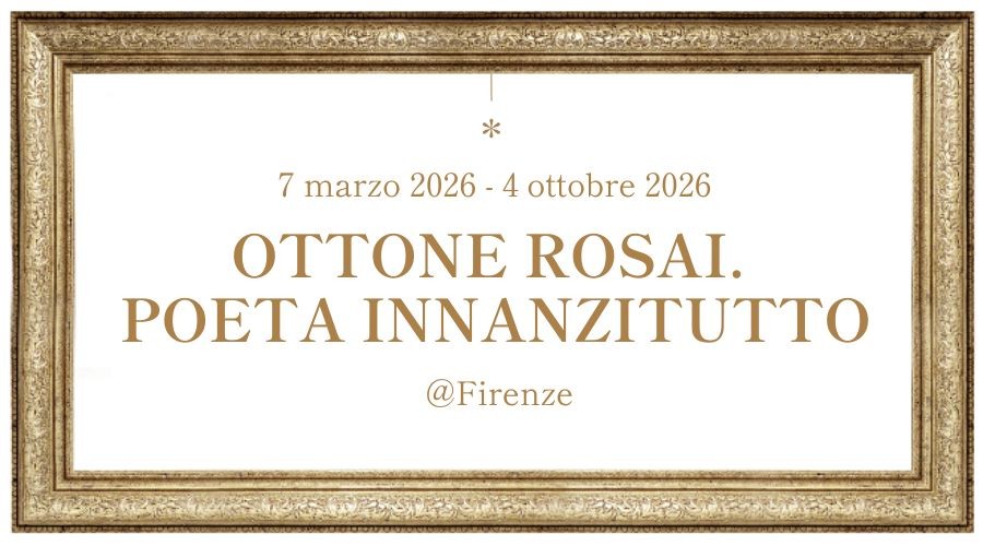 Ottone Rosai. Poeta innanzitutto
