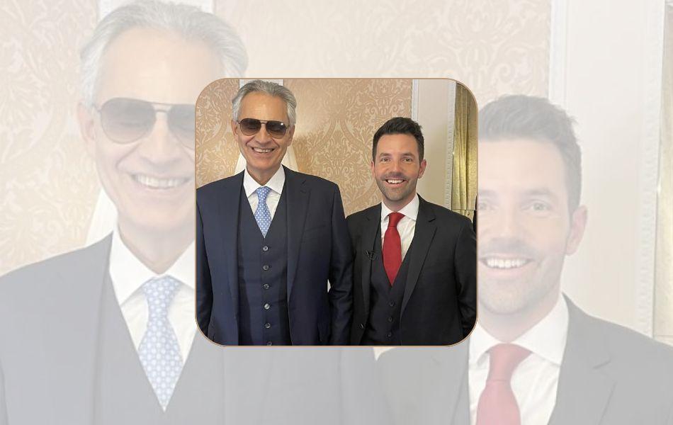 Andrea Bocelli al Bernini | Andrea Bocelli at Bernini