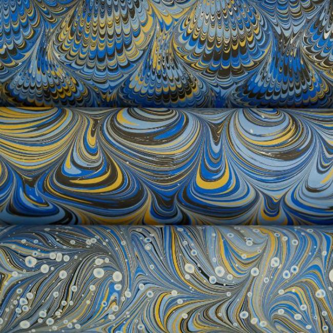 La tradizione della carta marmorizzata | Marbled paper's tradition
