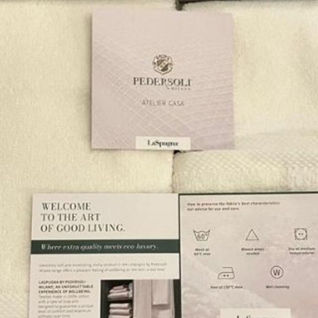 Corredo bagno Made in Italy | Restroom towel set